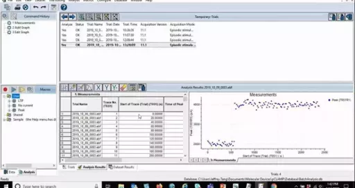 Logiciel pClamp 11